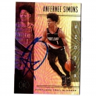 Anfernee Simons autograph